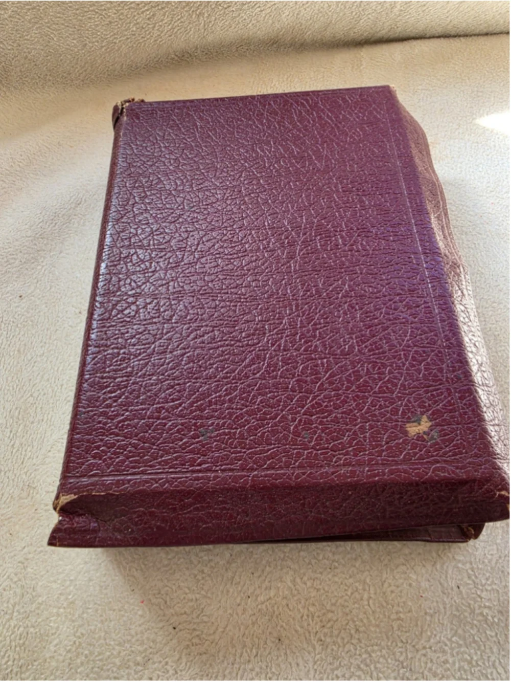 Vintage 1953 Family Rosary Edition Holy Bible - Catholic Press, Rev. O'Connell